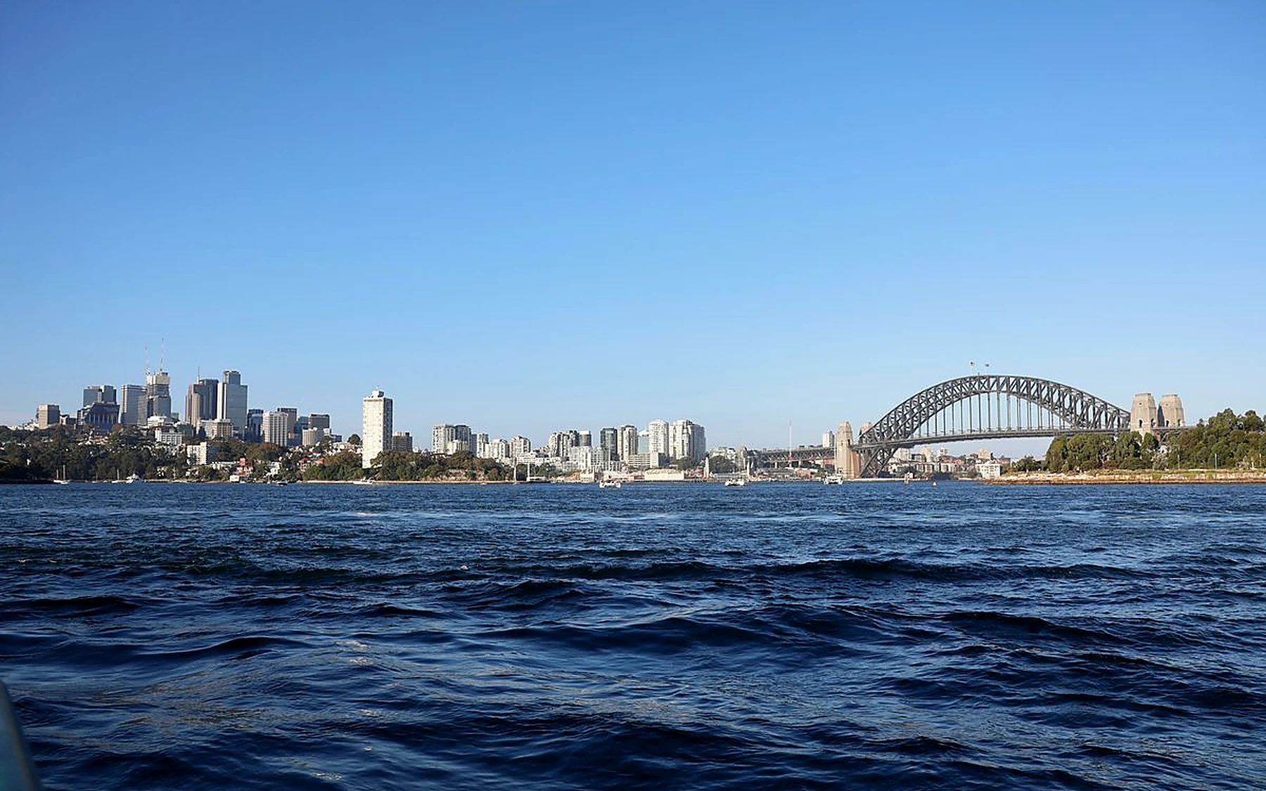 Australia skyline and waterfront