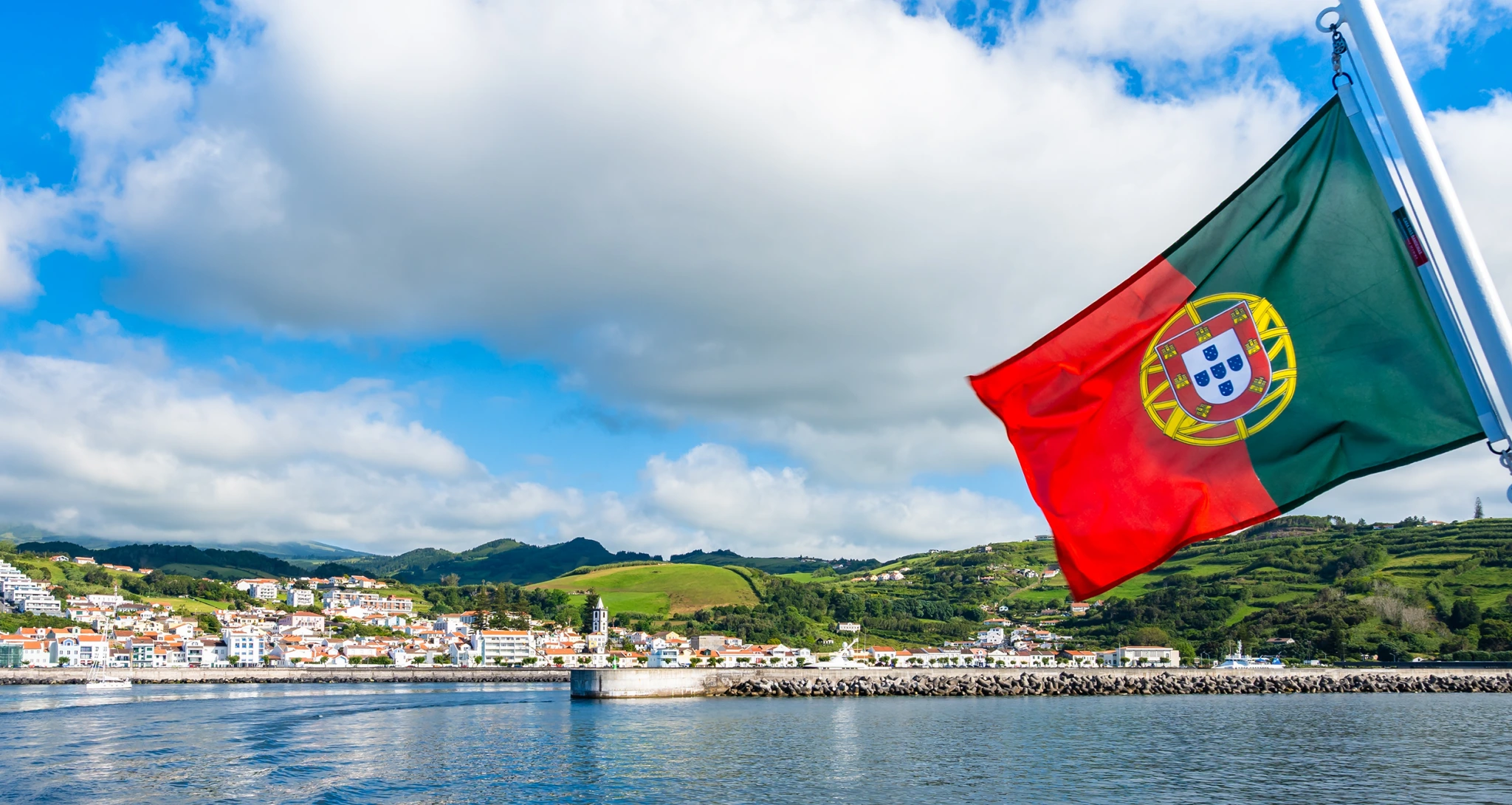 Portugal destination skyline and landscape